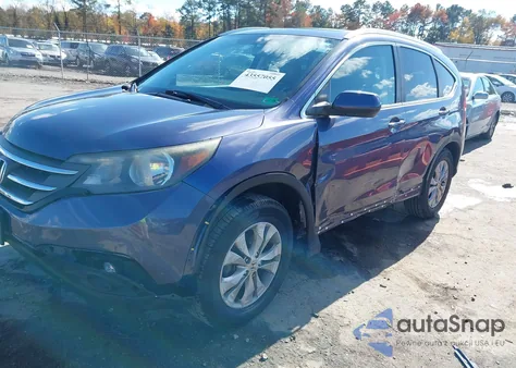 2014 Honda Cr-V Ex-L from USA, damaged, VIN 2HKRM4H76EH614226